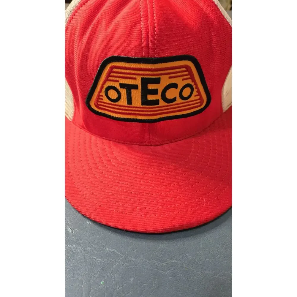 Kozas Made In USA custom caps Vintage Oteco Oilfield Equipment Trucker Cap